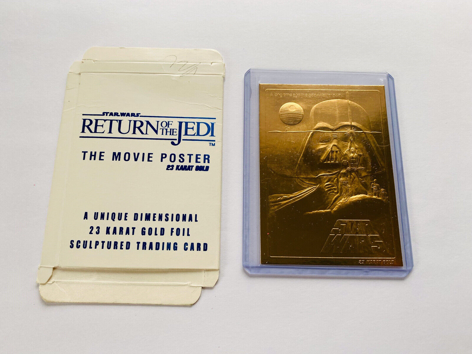 1996 Score Board 23k Gold Star Wars Empire Strikes Back Return Of The Jedi Card
