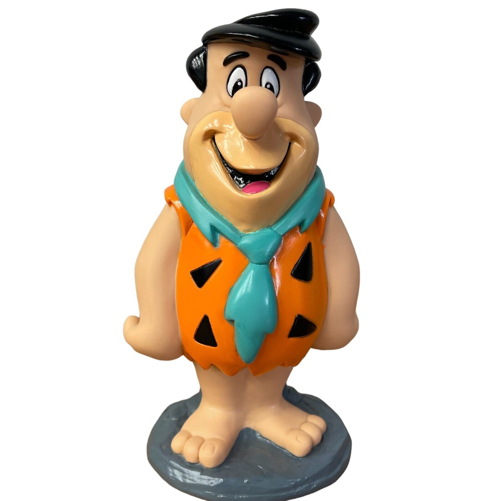 1994 Fred Flintstone Vintage Plastic Bank Hanna Barbera 8\