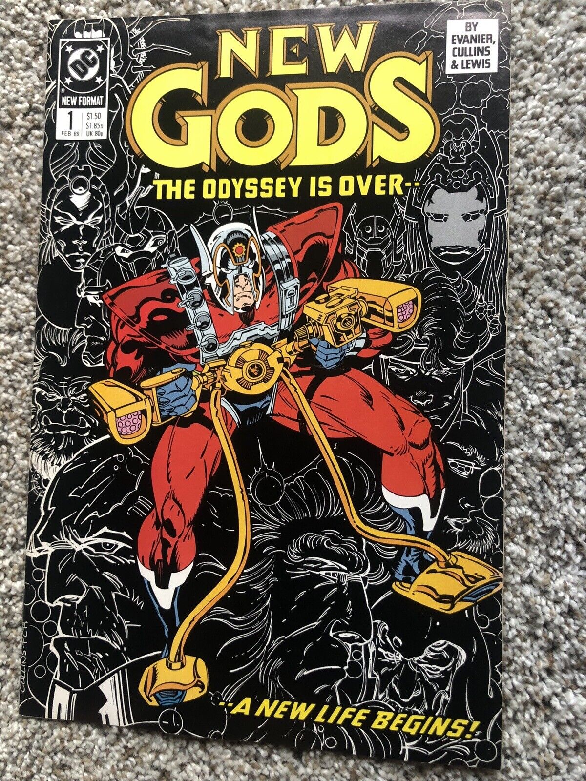 DC Comics New Gods the Odyssey is Over #1 1989 Comic Book