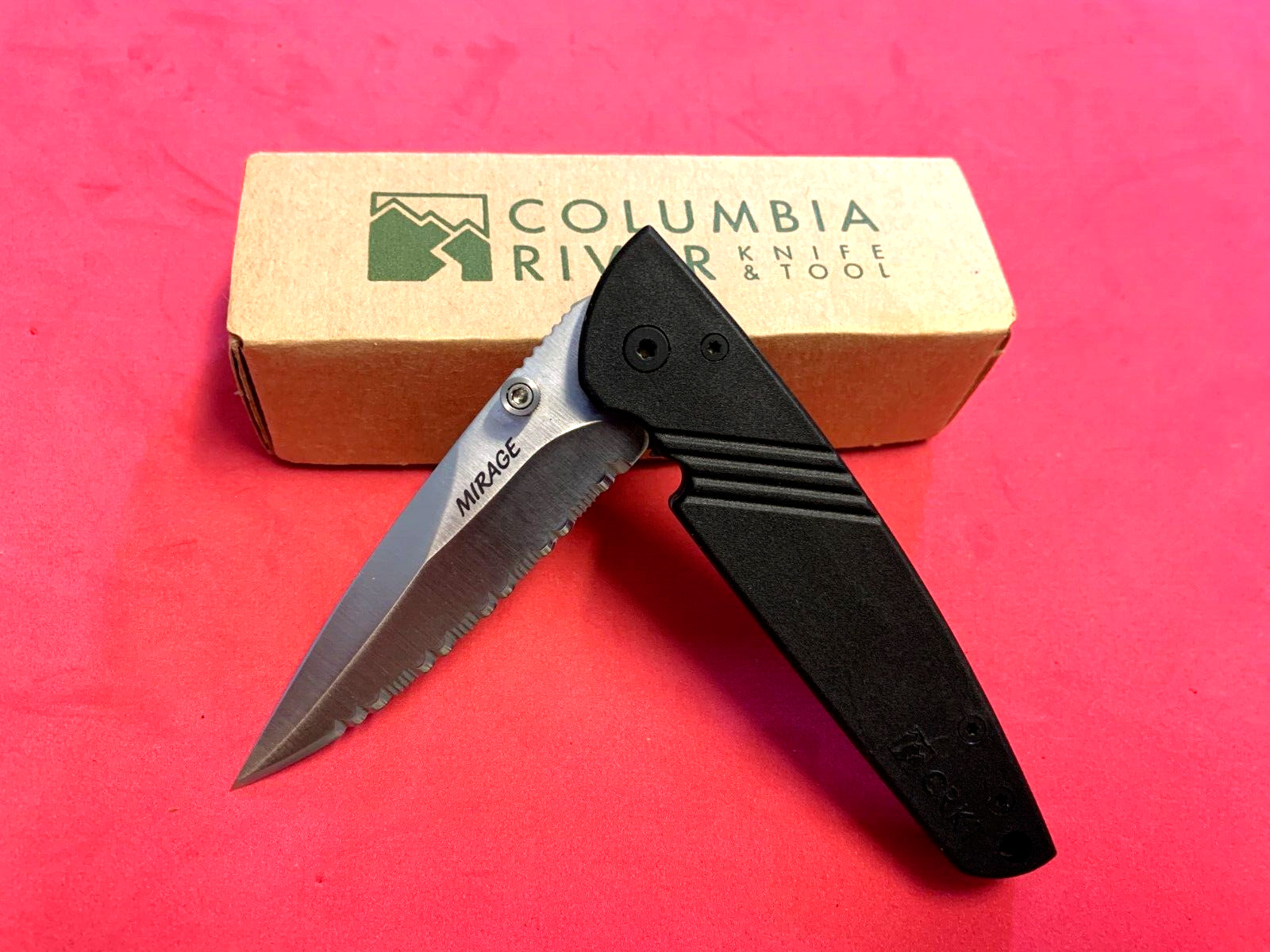 New CRKT Mirage 6722  Pocket Knife Columbia River EDC Black
