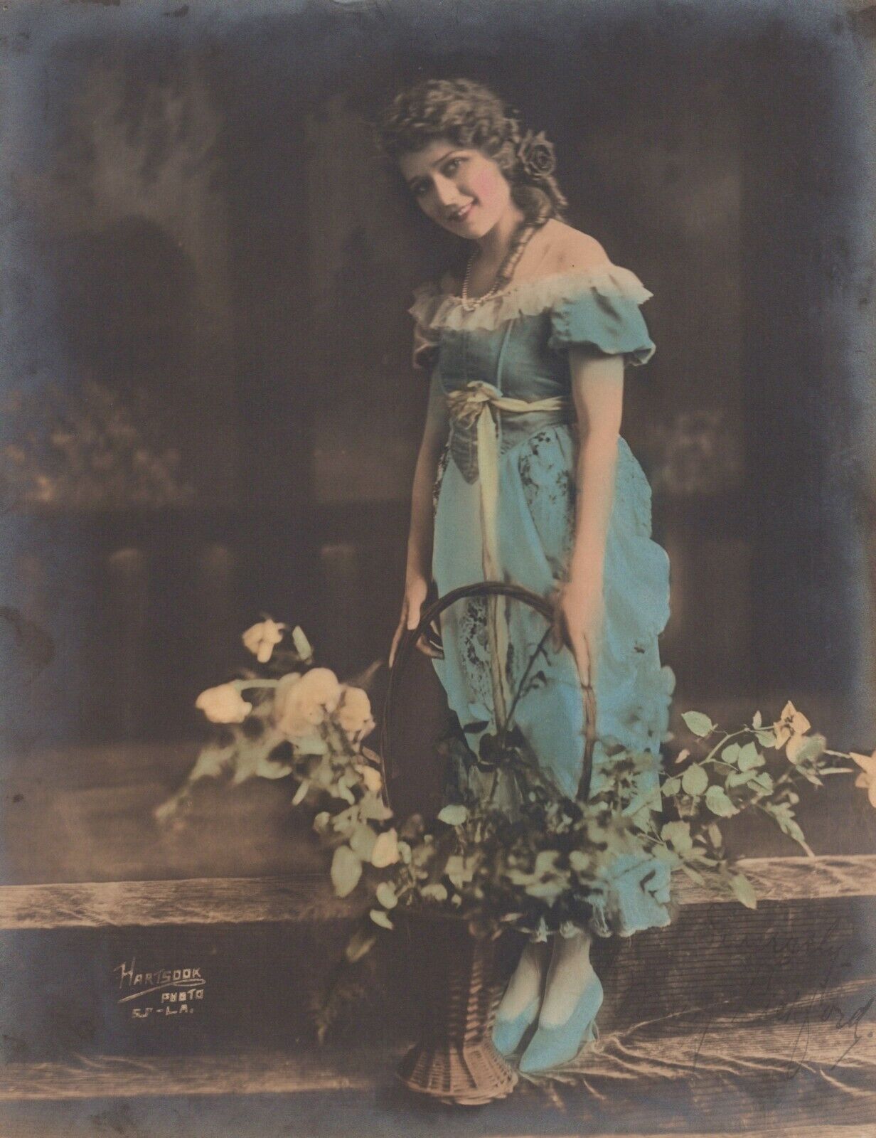 HOLLYWOOD BEAUTY MARY PICKFORD HARTSOOK STUNNING PORTRAIT 1920s Photo C21