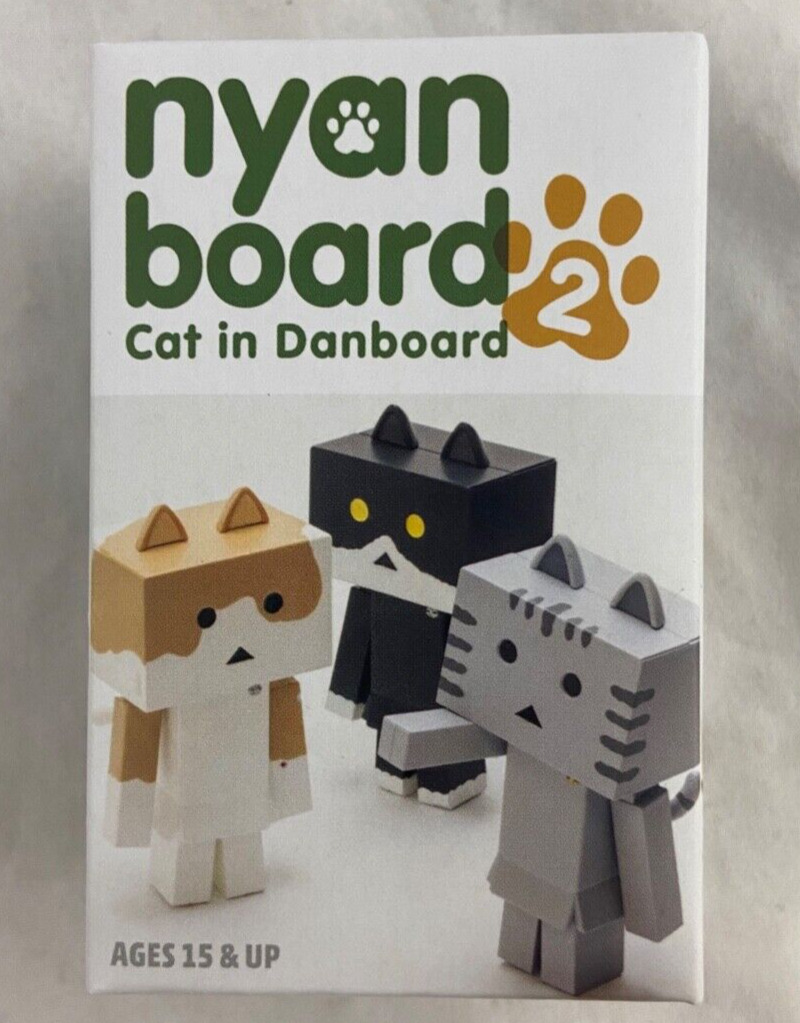 Union Creative- Nyanboard- Cat in Danboard - Series 2 - Vinyl Figure - Blind Box