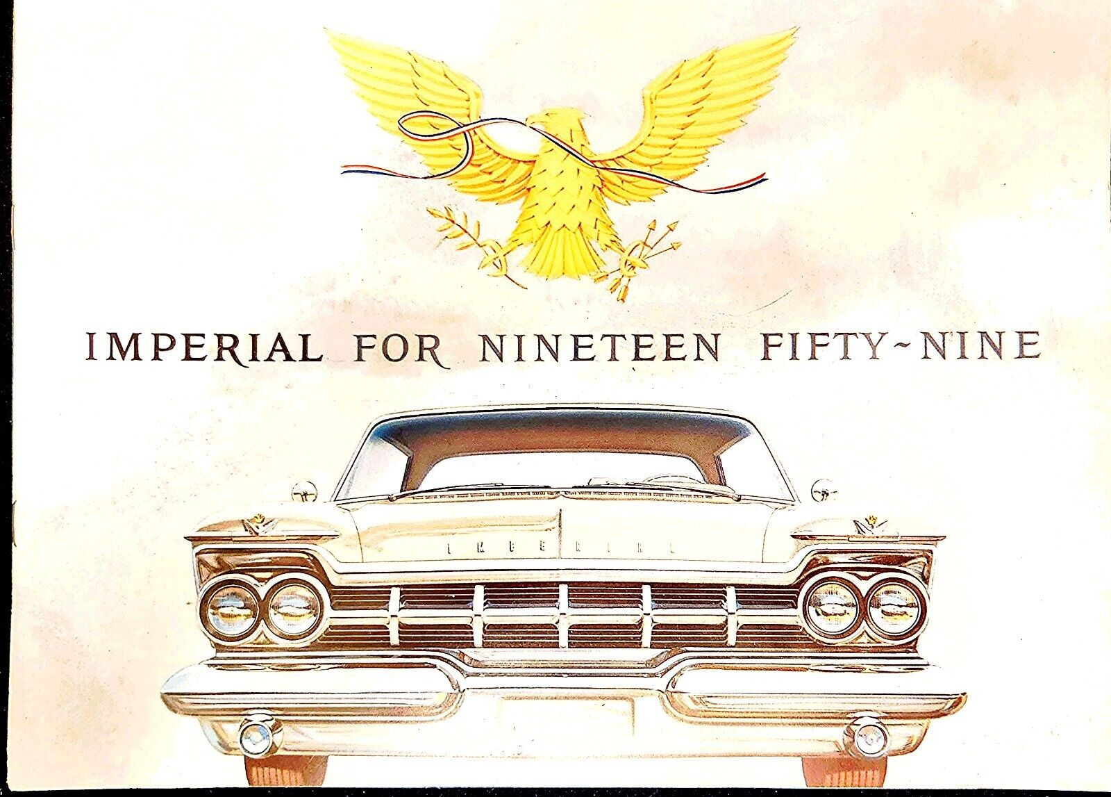 Original 1959 Chrysler Imperial Brochure - Uncirculated - 12 Pages