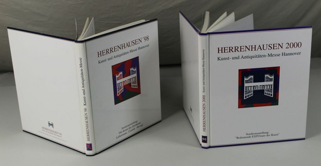 A3/2x Literature - Herrenhausen Art + Antiques Fair 1998+2000/S184