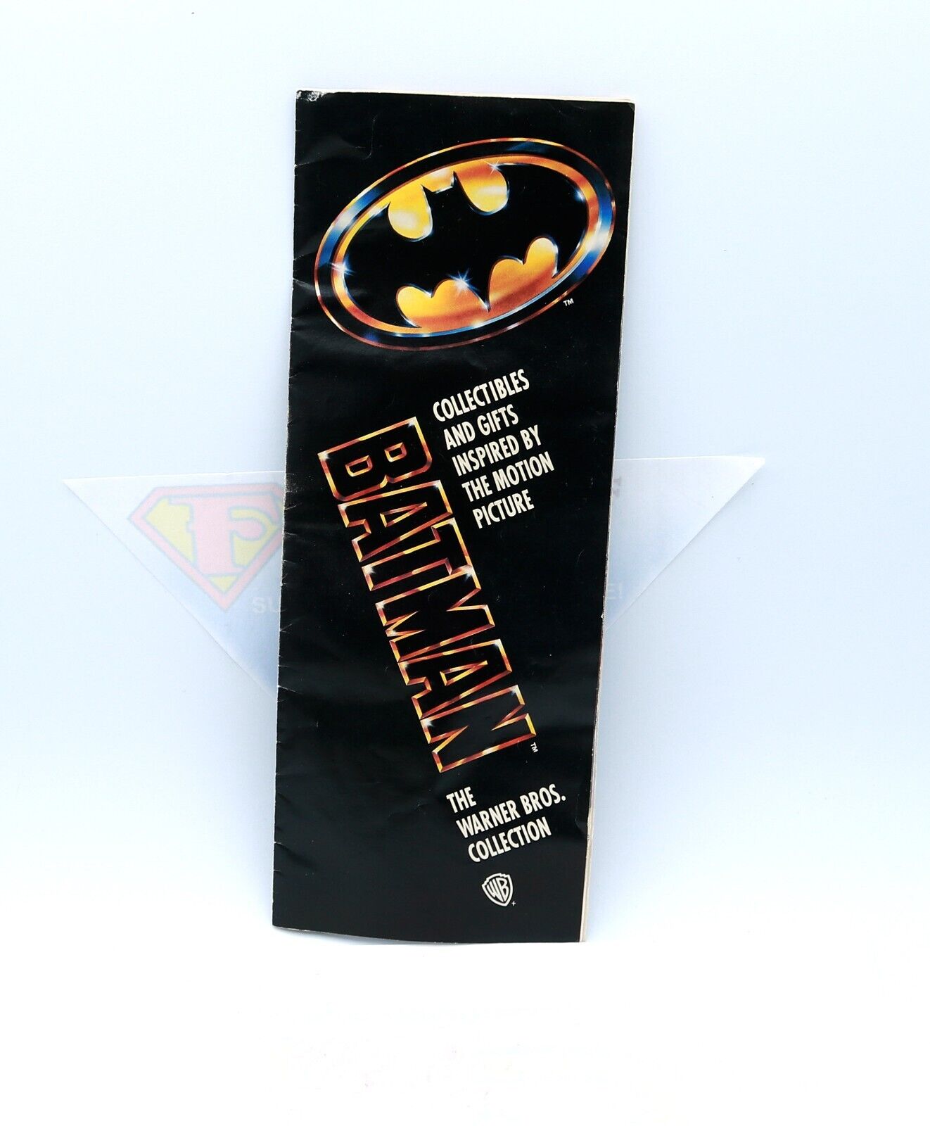 Vintage 1989 Batman Movie Warner Bros Collection Brochure Advertisement Flyer