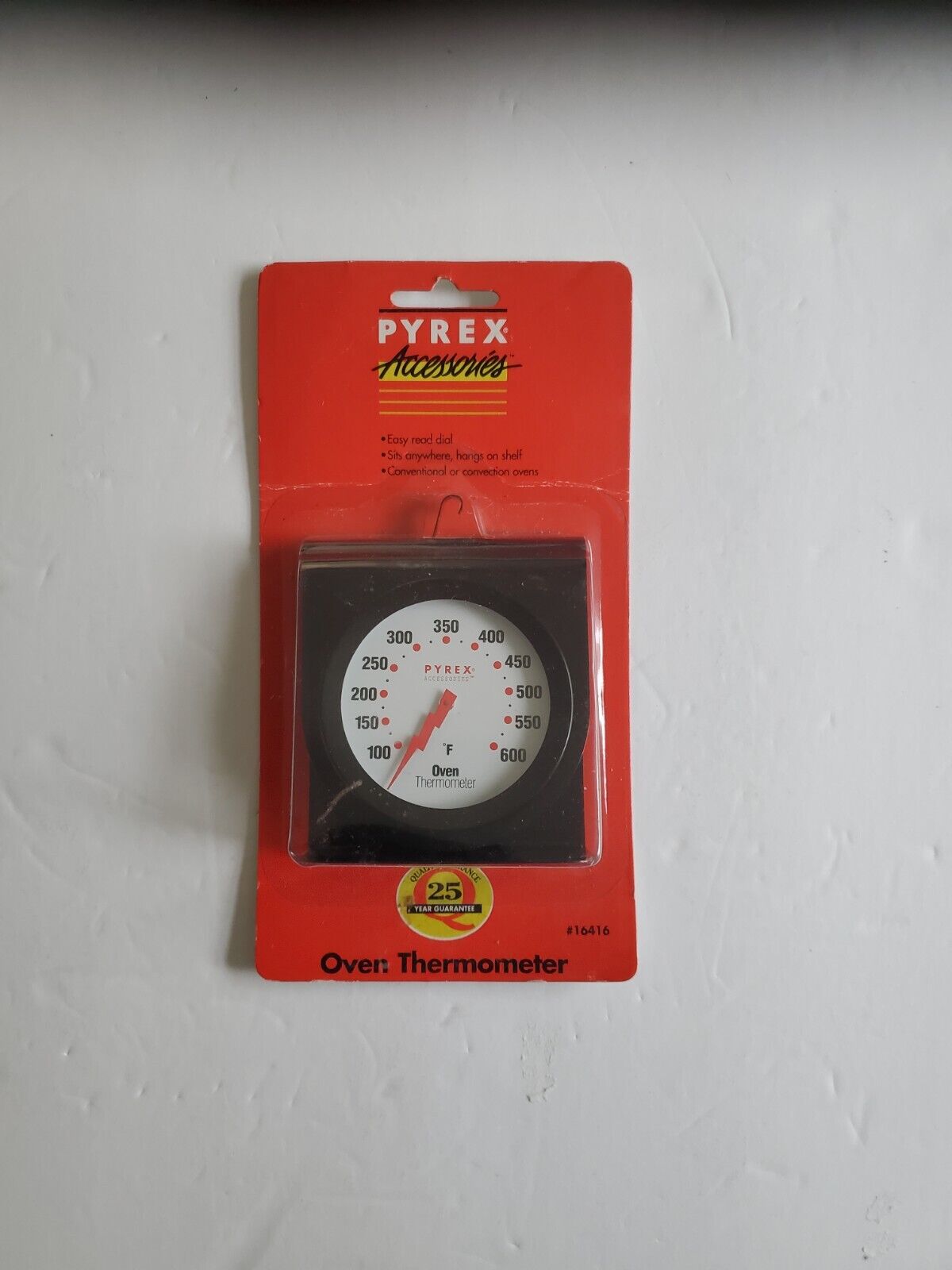 Pyrex Accessories Oven Thermometer 1996 25yr Guarantee Corning Inc. NEW