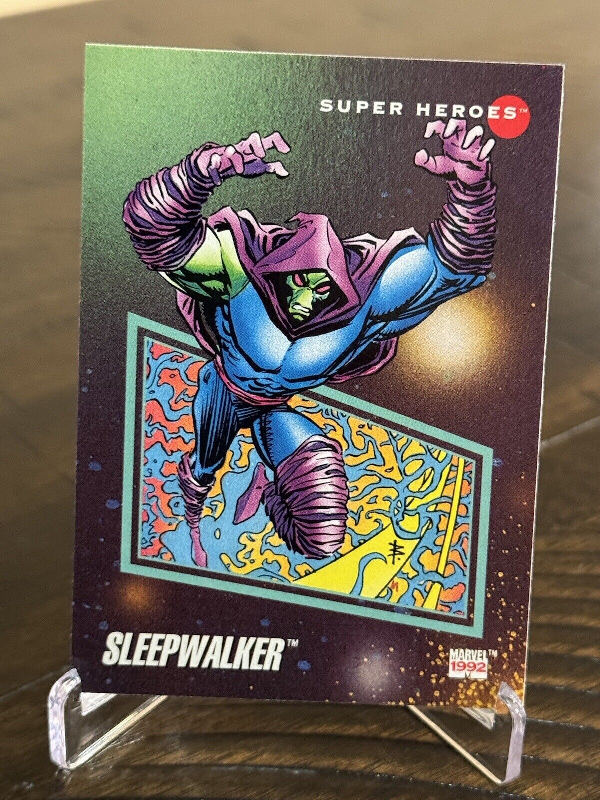 MARVEL UNIVERSE 1992 SKYBOX IMPEL SLEEPWALKER #3 NM
