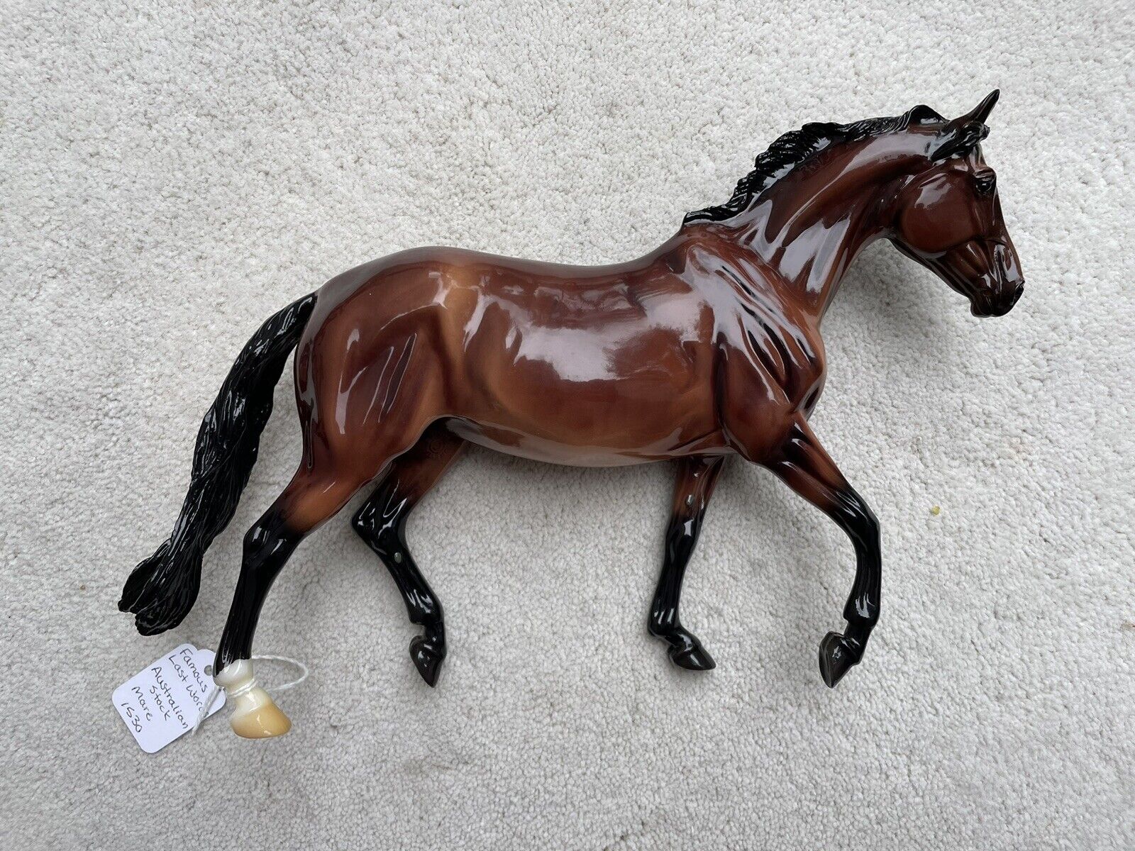 Breyer Horse #1474 GG Valentine & Heartbreaker Warmblood Mare Giselle GLOSSY