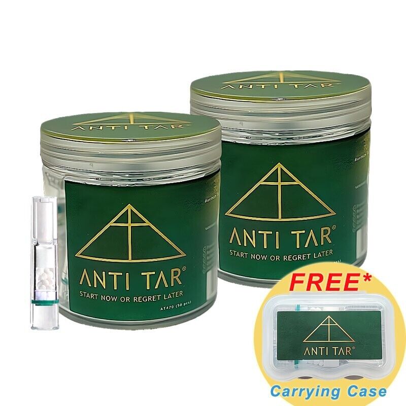 [BUNDLE-2] ANTI TAR® TripleGuard Cigarette Holder Tar Trap Joint Filter Tips