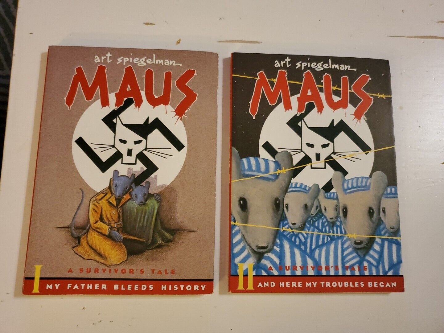 The Complete Maus (Art Spigelman, Volumes 1 and 2)
