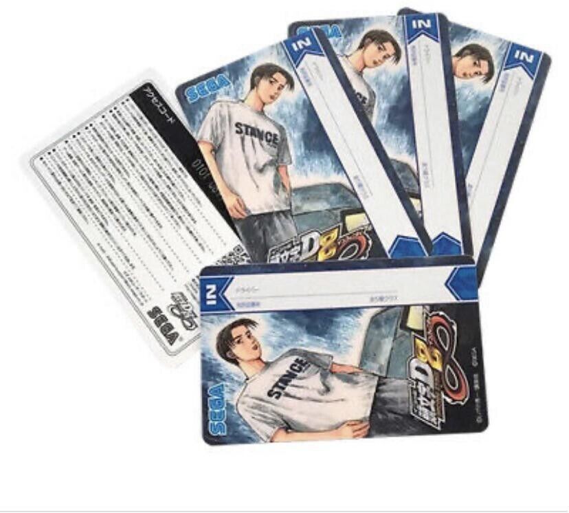 Initial D arcade stage 8 Infinity card License for Round 1 racing BLANK