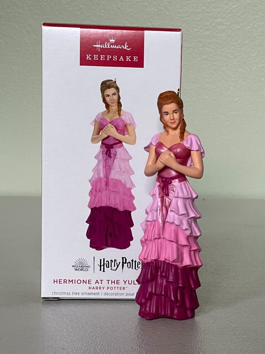 Hallmark 2023 HERMIONE AT THE YULE BALL Ornament (Limited Edition) ~ NMIB