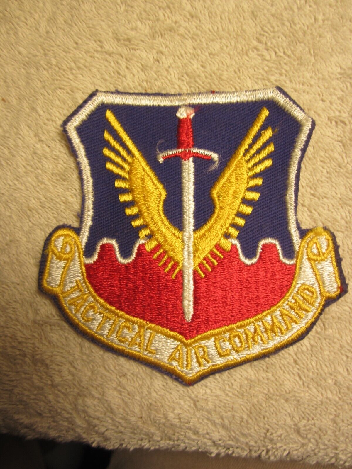 USAF TACTICAL AIR COMMAND VINTAGE ORIGINAL PATCH