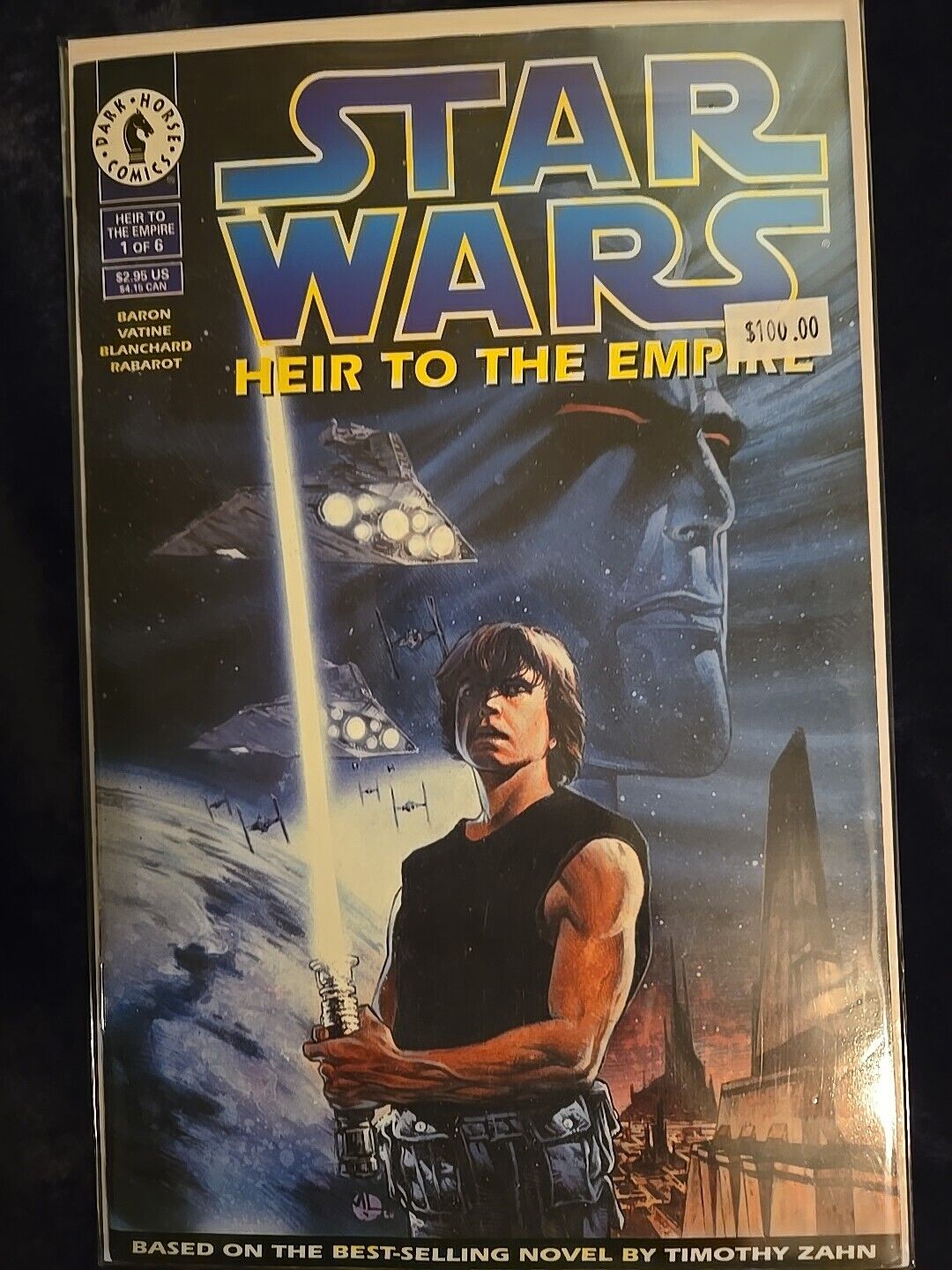 Star Wars: HEIR TO THE EMPIRE #1, Dark Horse Comics, 1st Admiral Thrawn, 1995