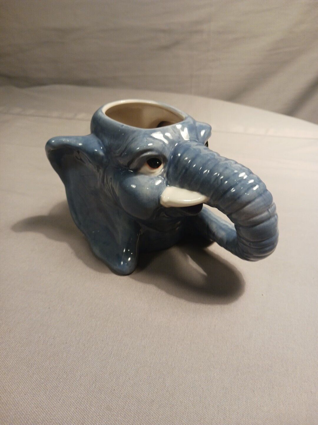 Vintage Rainforest Cafe Elephant Coffee Mug RARE Figural Mug