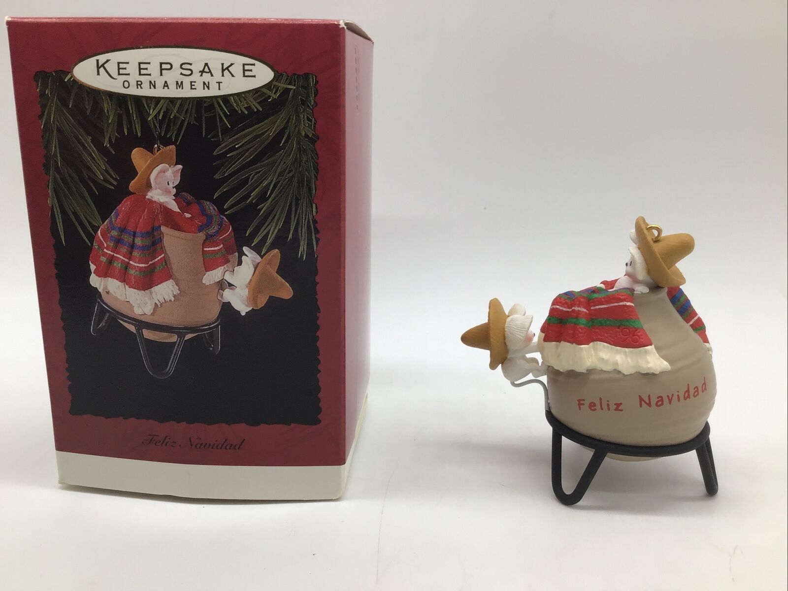 Vintage 1996 Hallmark Keepsake “Feliz Navidad” Ornament QX5304