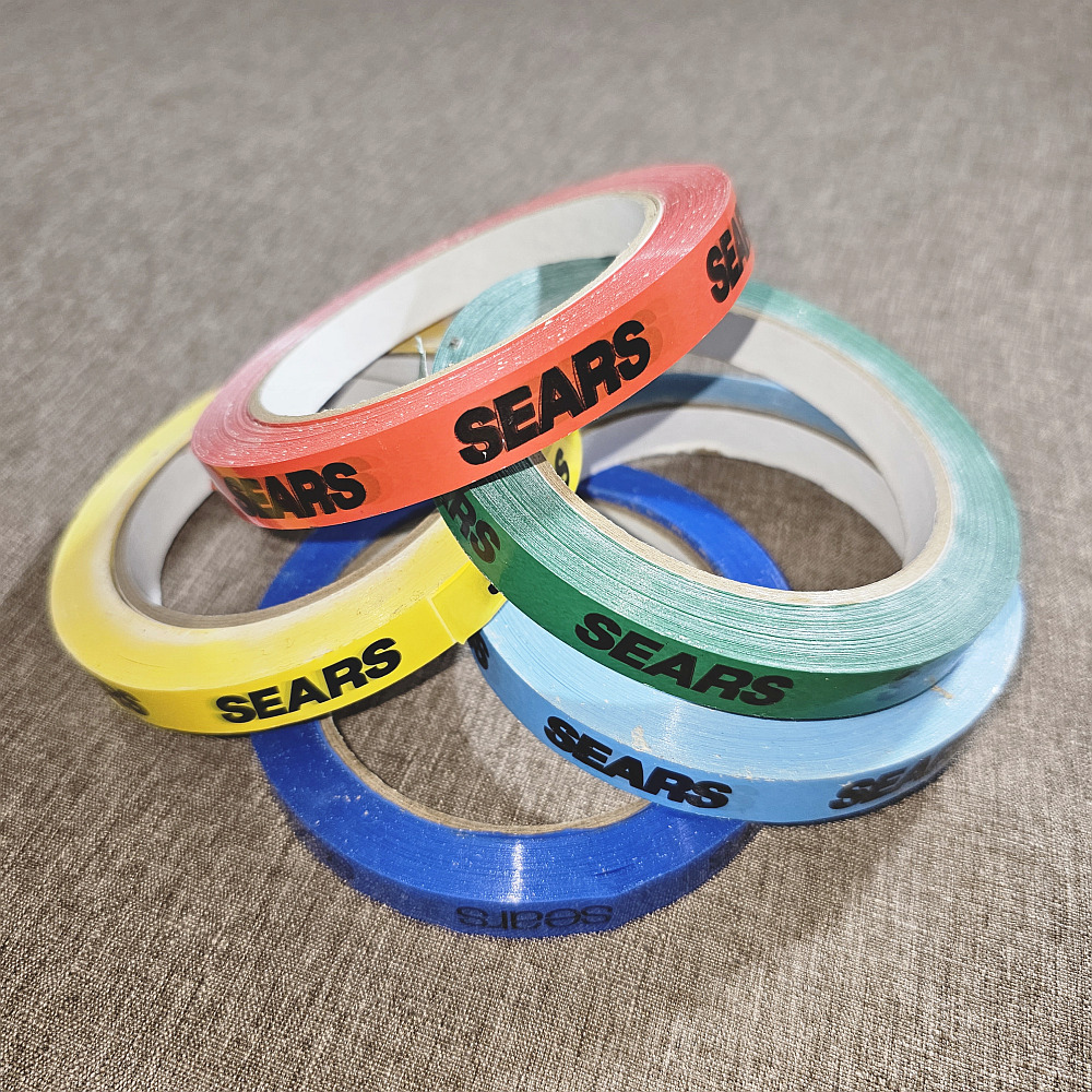 🏬 5 Unused Sears Department Store Security & Returns Tape Rolls Ultra Rare