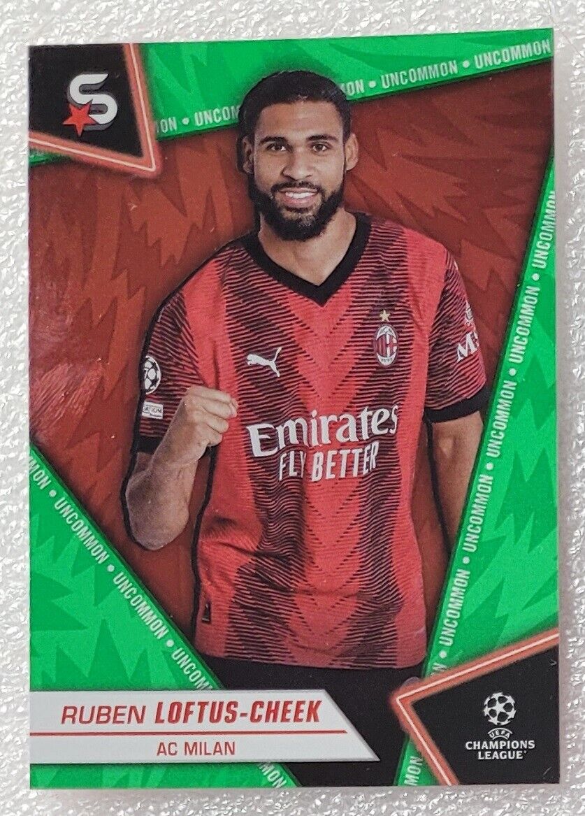 TOPPS UEFA CL SUPERSTARS 2023/24 23/24 Green Parallel Uncommon 1 to 200