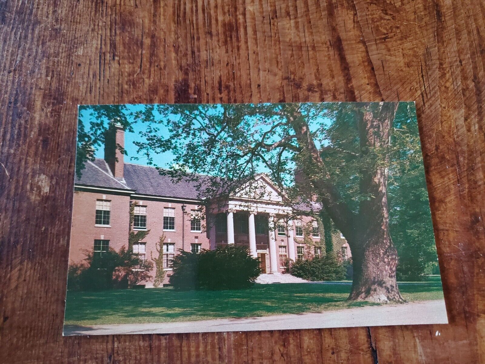 Vintage Deerfield Massachusetts Postcard Academy Science Building Bx1-4