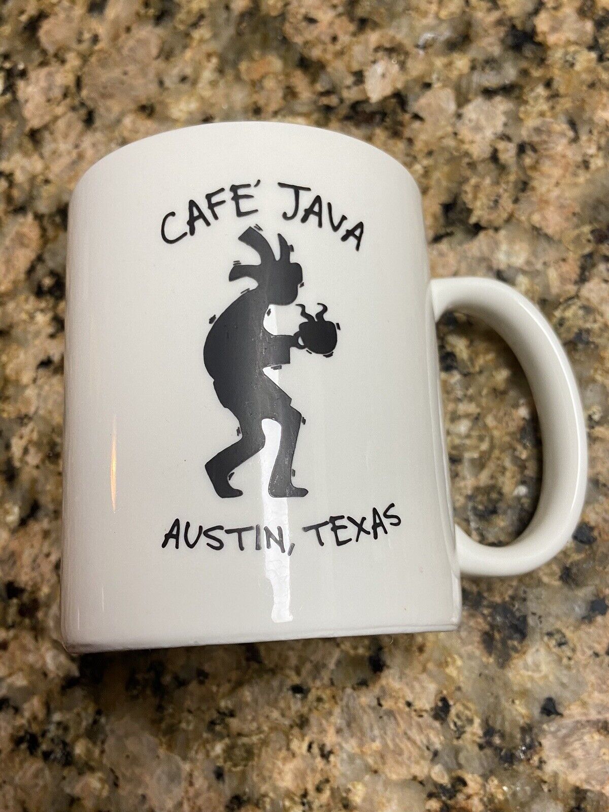Nice Vintage Cafe Java Austin Texas Coffee Mug Rare MINTY
