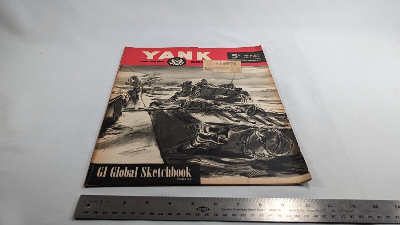 Yank The Army Weekly WW2 Magazine July 20th