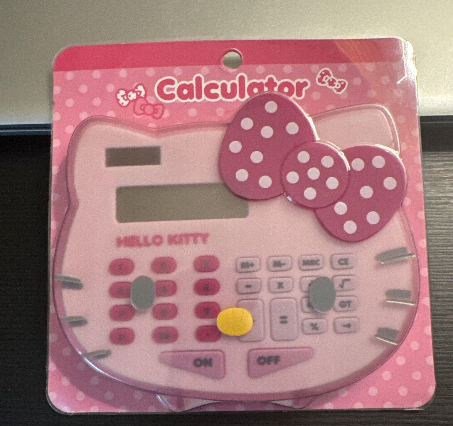Vintage Sanrio Hello Kitty Red Calculator 2014 NIB