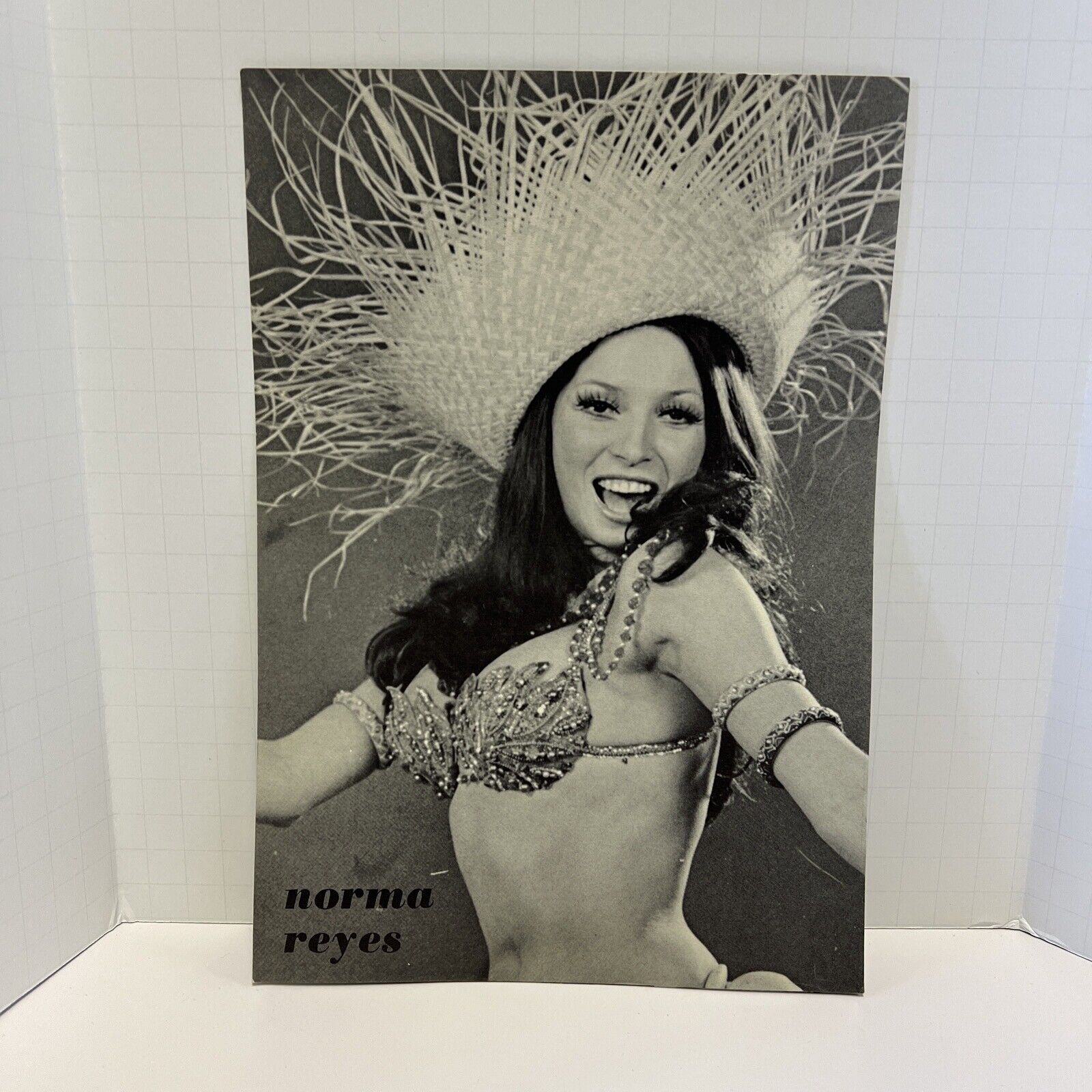 Tropicana Hotel Las Vegas Showgirl Norma Reyes Program Brochure Handbill NOS