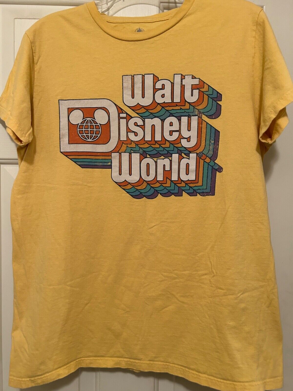 Walt Disney World Rainbow T-shirt Unisex Size Large