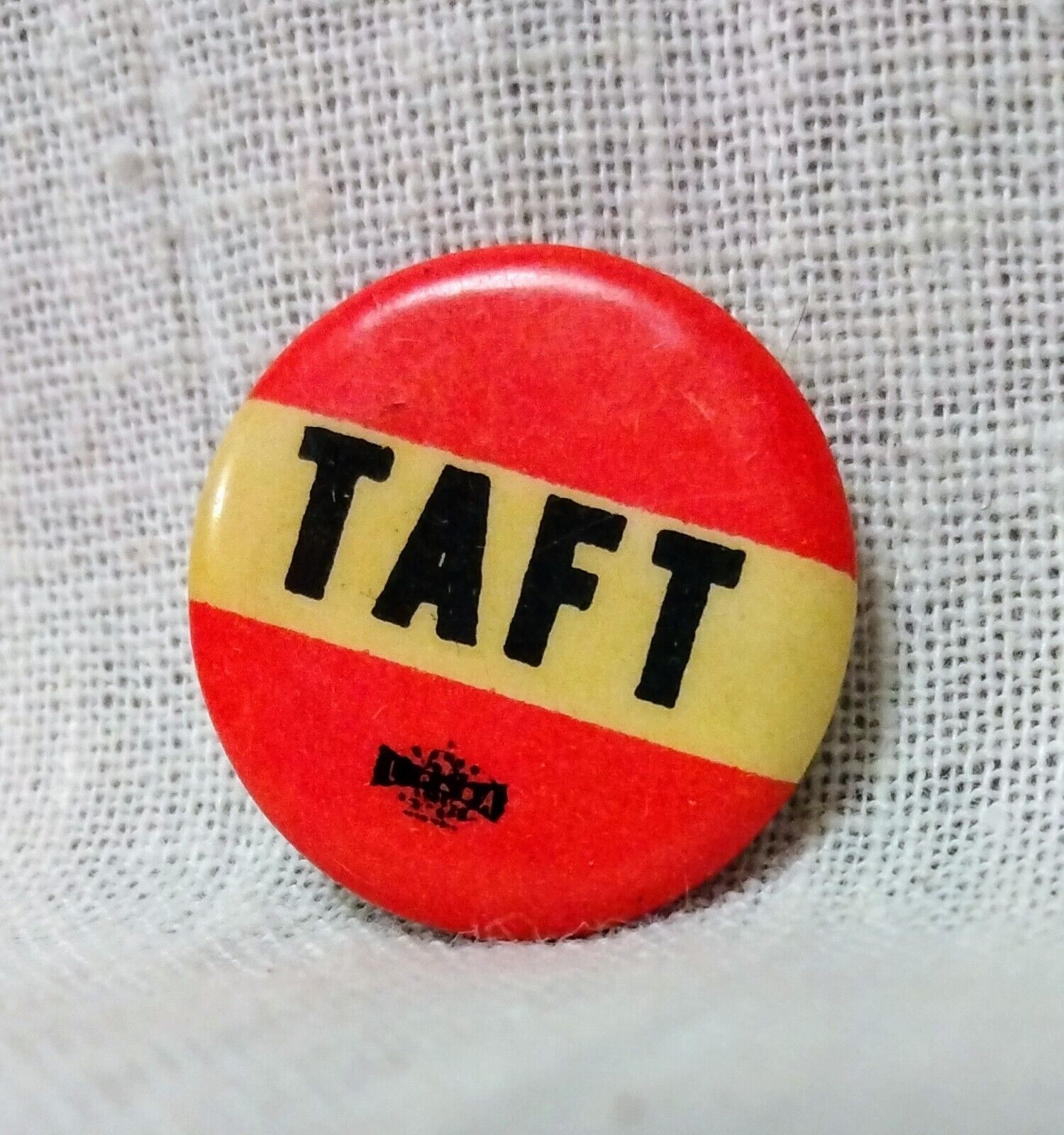 Taft Presidential Political Campaign Button Pin 1908