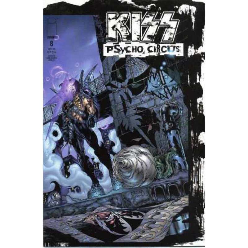 Kiss: The Psycho Circus #8 in Near Mint condition. Image comics [g