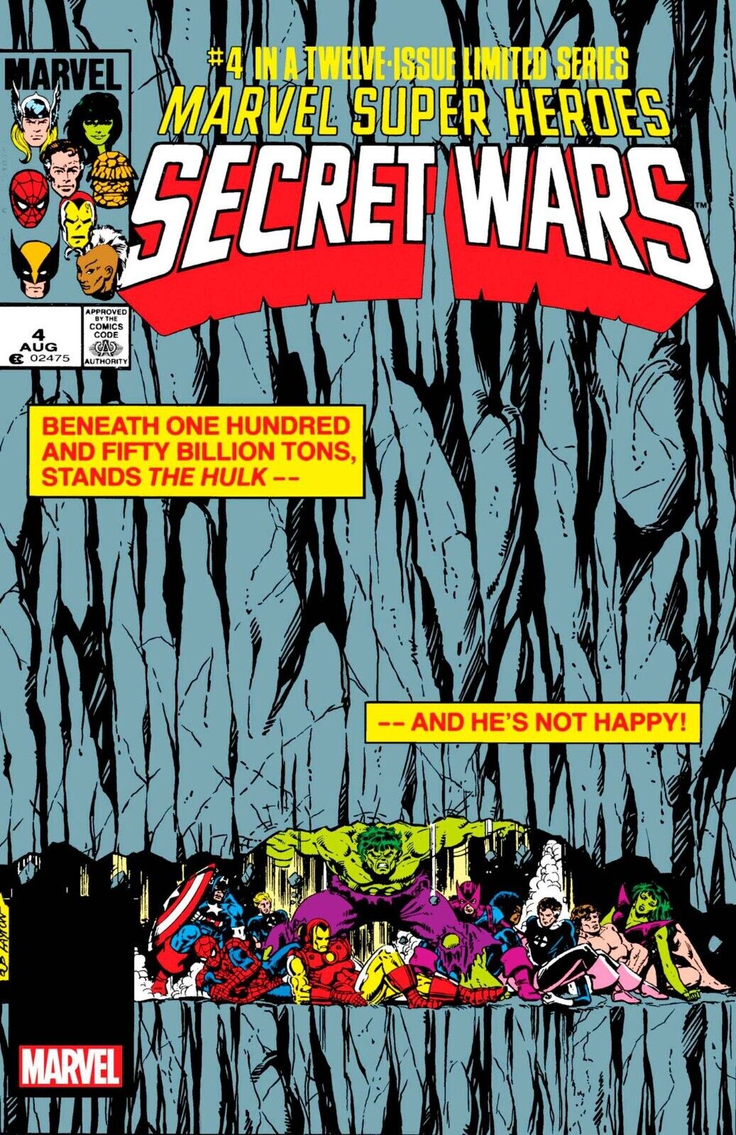 MSH Secret Wars #4 Facsimile Cvr A Layton Marvel Comics 2024 1st Print NM
