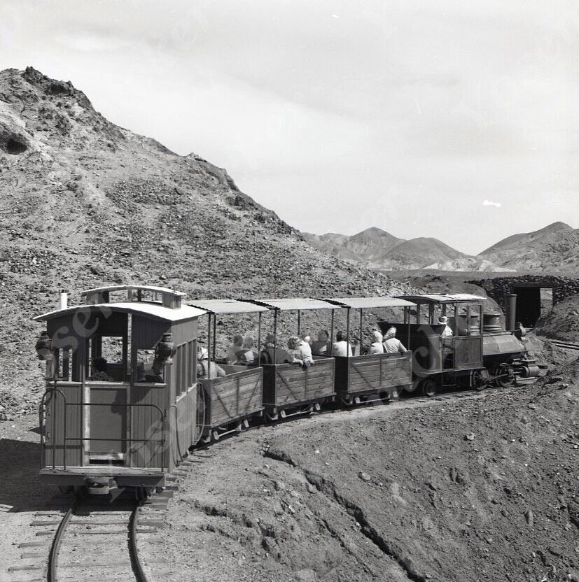 a18 Original Negative 1976 Death Valley Calico railroad train RR 164a