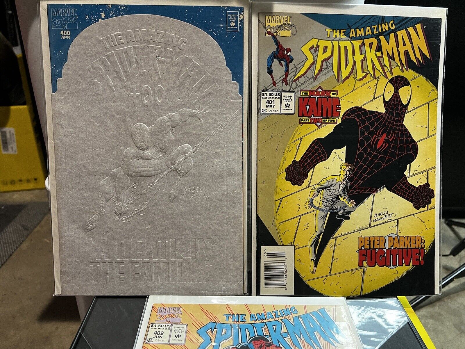 Amazing Spider-Man #400 - #402 Newstand 3 Comic Book Lot