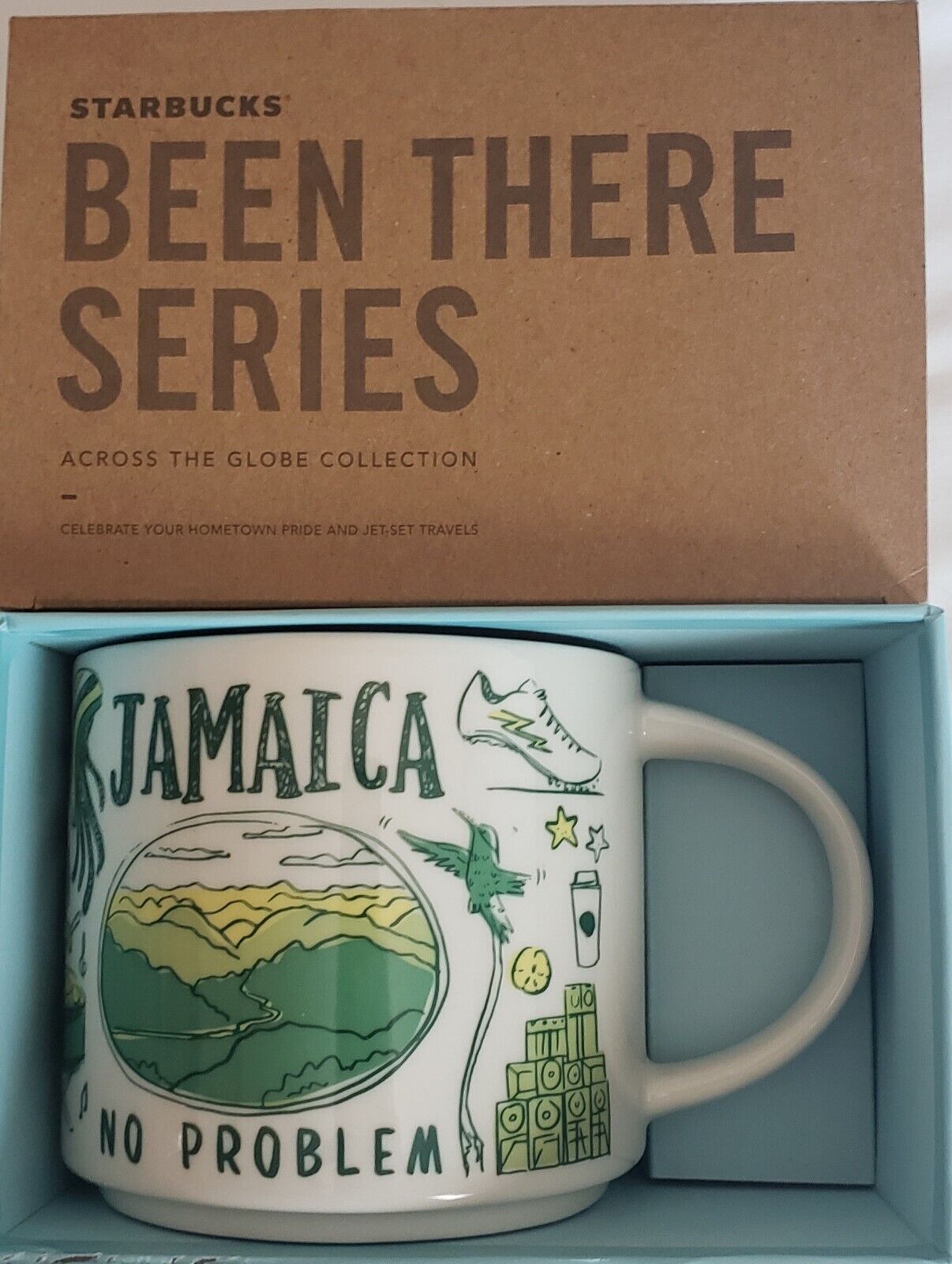 Starbucks 2023 Jamaica Been There Series Across The Globe Mug NEW IN BOX