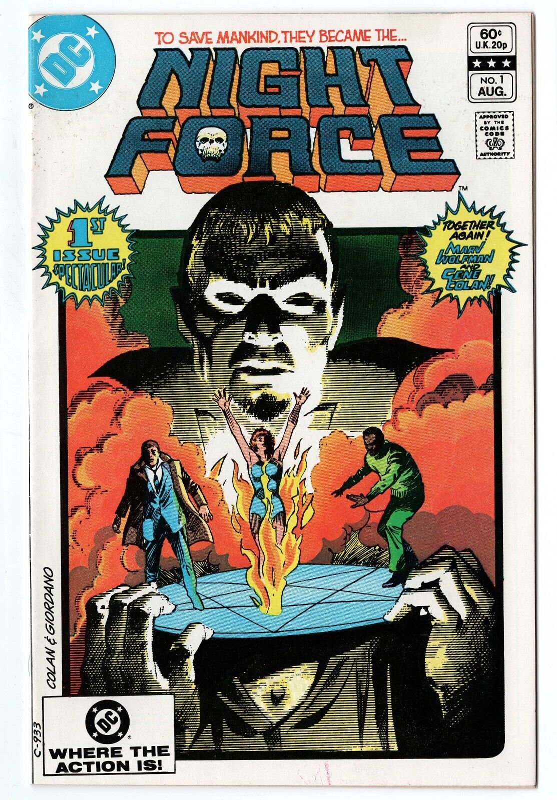 Night Force #1 (1982) FN+