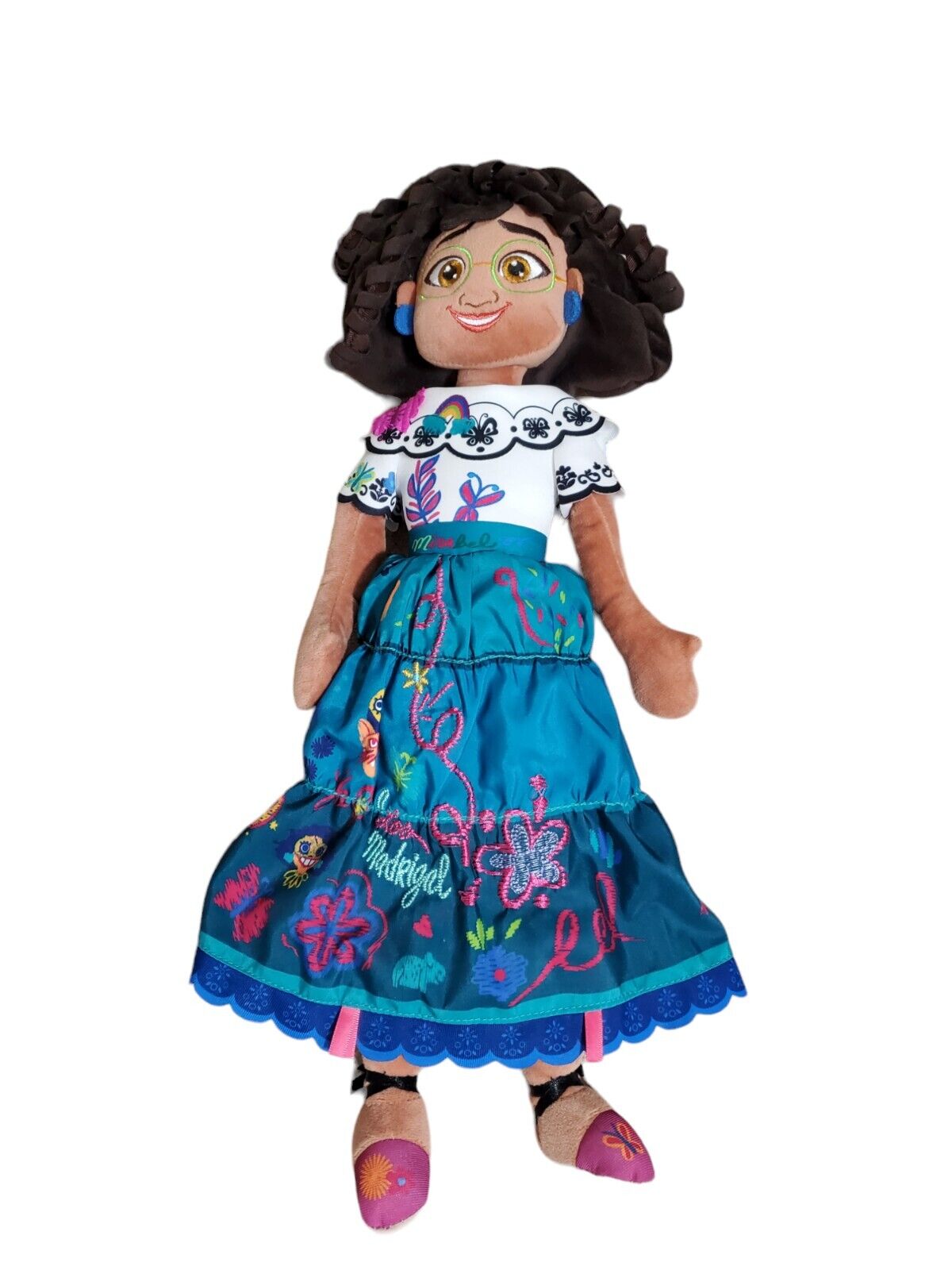 Disney Store Encanto Mirabel Madrigal Plush Stuffed Doll 18”