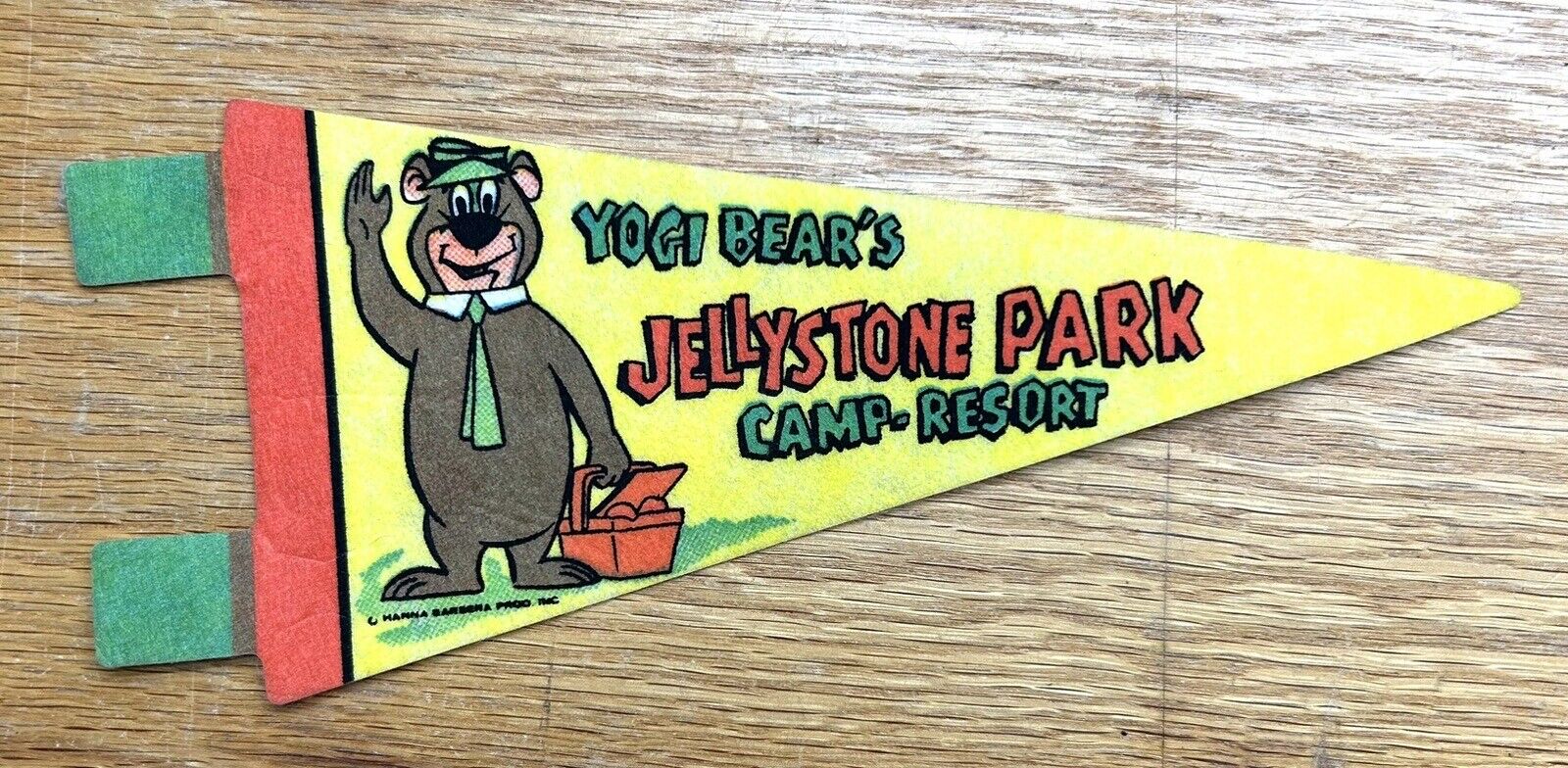 Yogi Bear’s Jellystone Park Camp Resort Hanna Barbera Cartoons Mini Pennant
