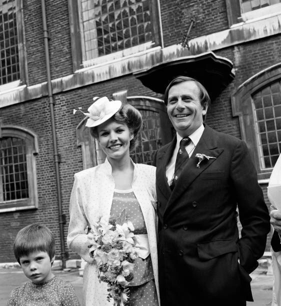 Barry Humphries and Diane Millstead after their wedding 1979 Old Photo