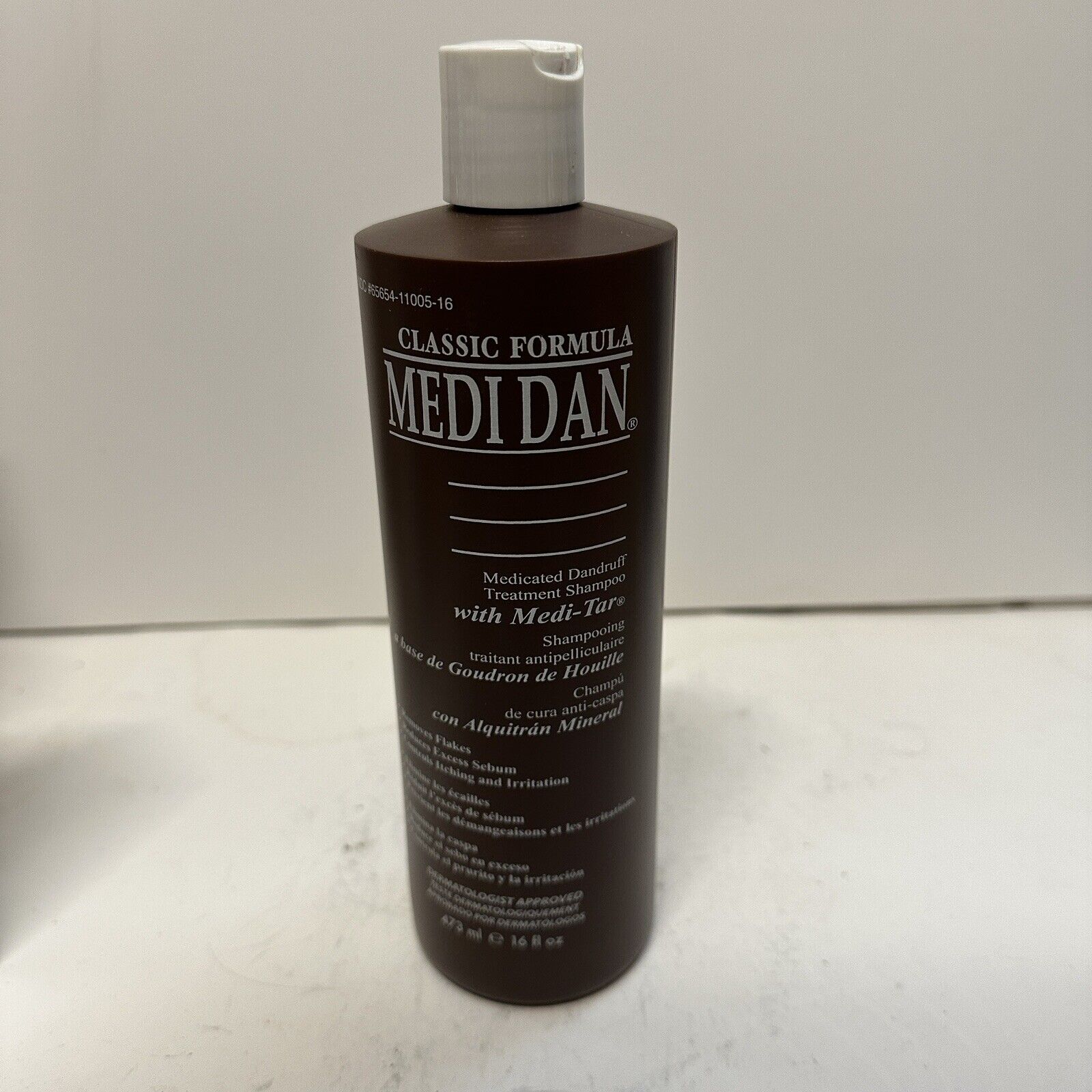 Medi-Dan Medicated Dandruff Treatment Shampoo 16 OZ HTF