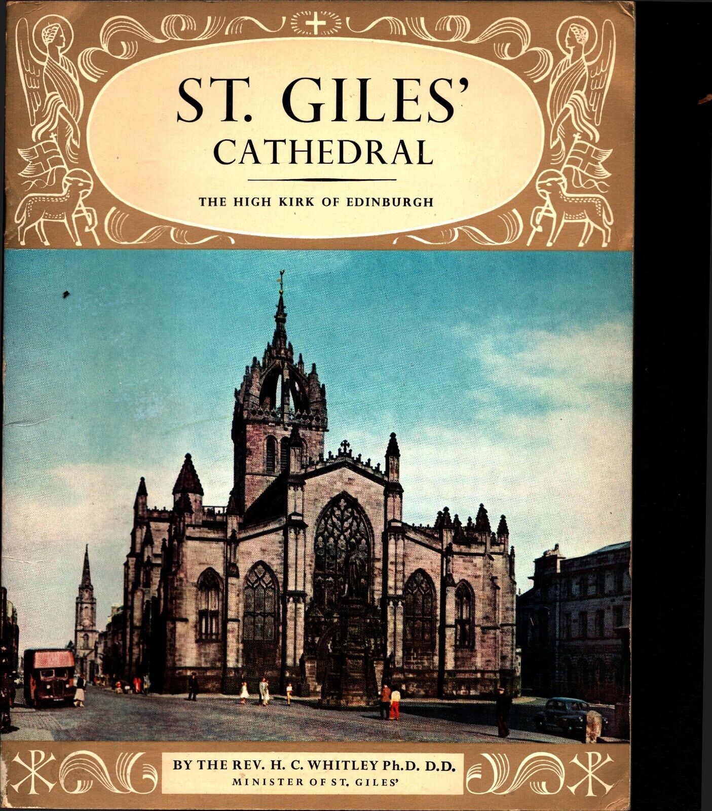 Vintage 1966 Edinburgh Castle Travel Guide