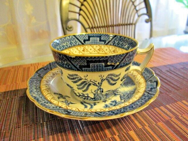 Booths Real Old Willow Tea Cup & Saucer Set