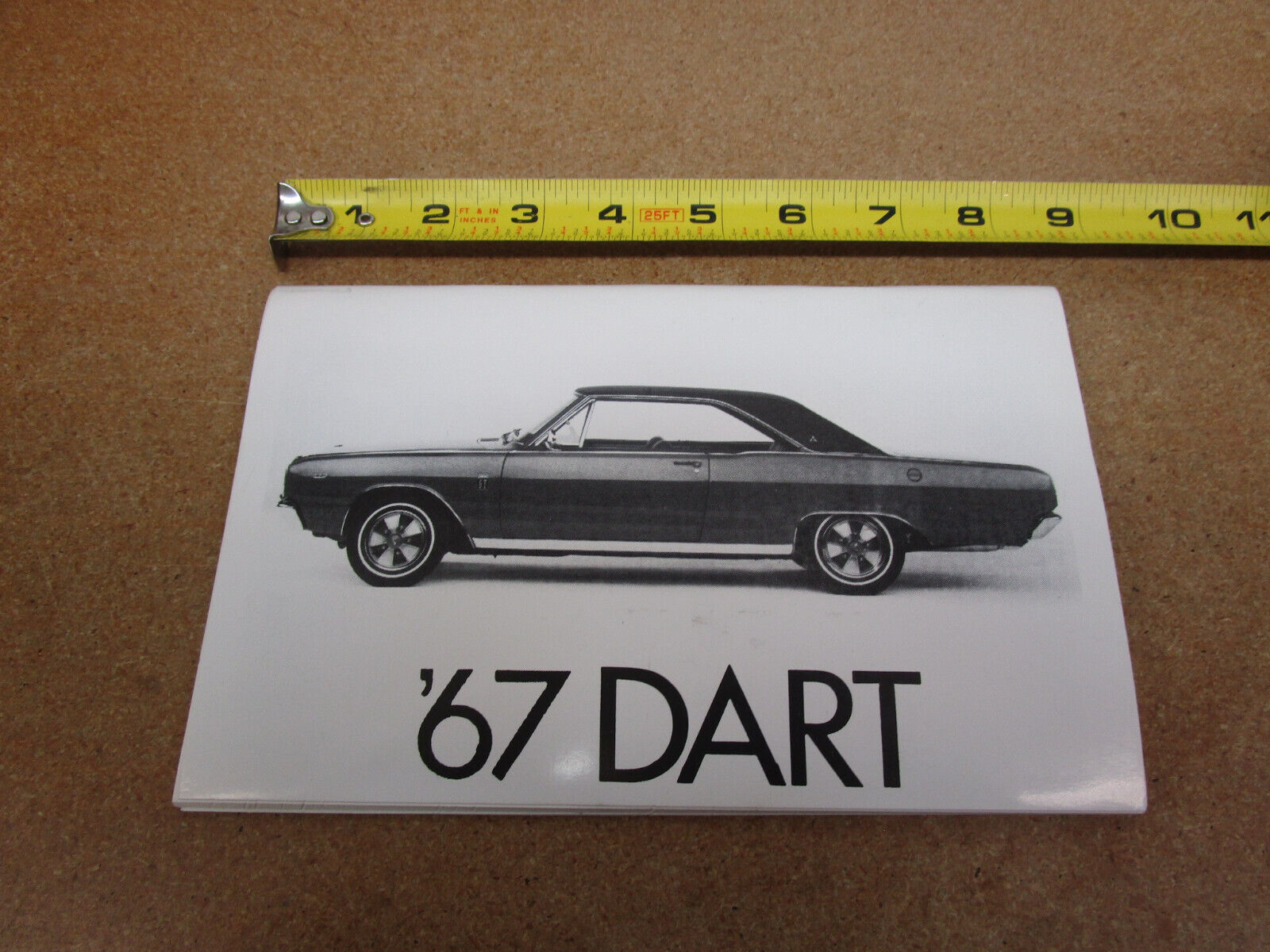 1966 Dodge Dart Illustrated Facts & Features manual book brochure