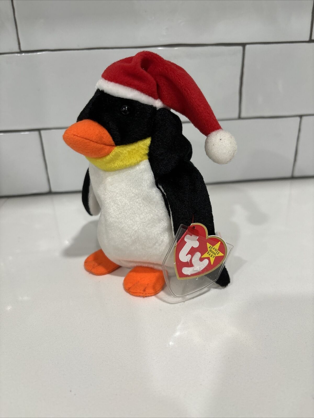 Ty Beanie Baby - ZERO the Holiday Penguin - MINT TAGS