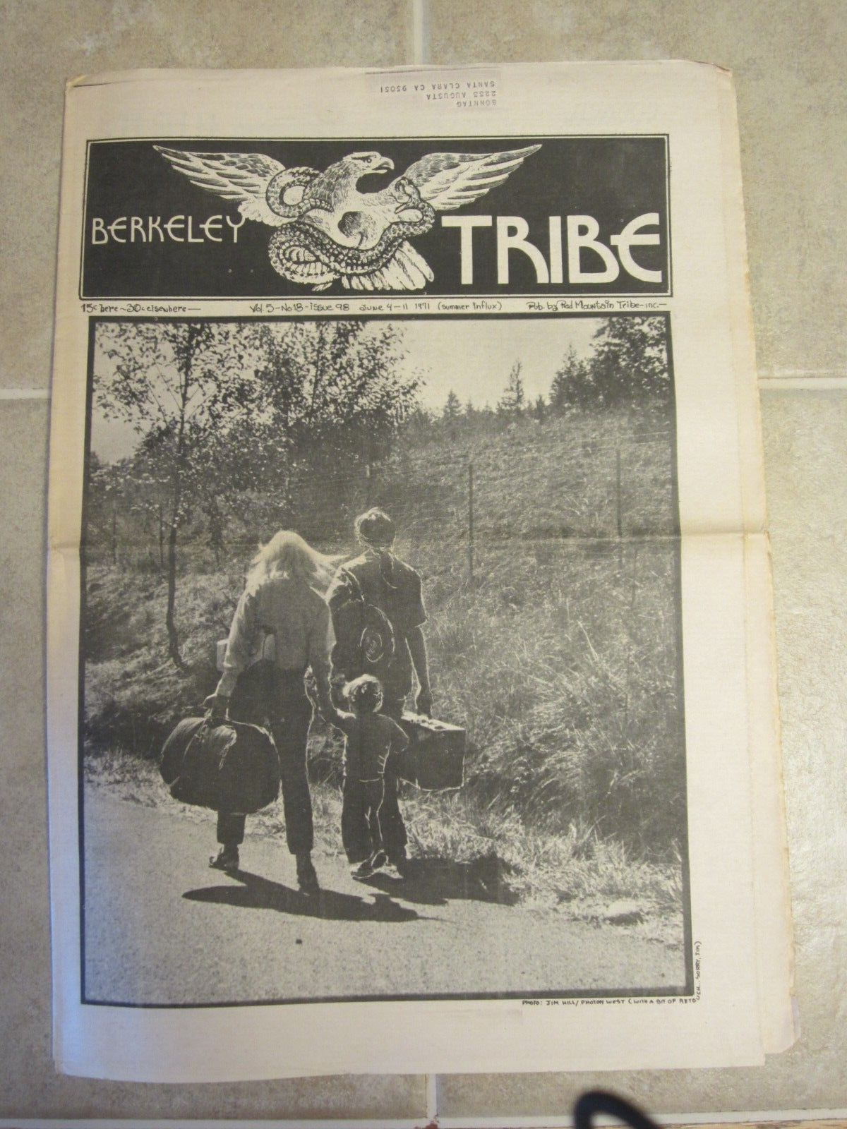 Berkeley Tribe Newspaper June 1971 Bobby Seale Ericka Huggins Freedom Yuba City