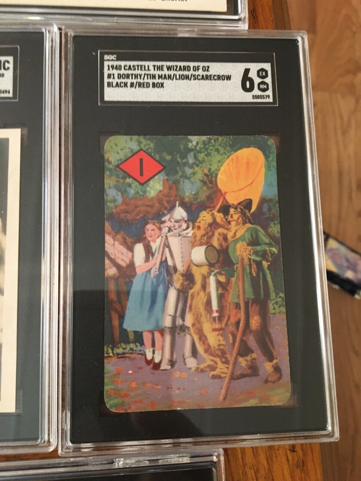 1940 Castell Wizard of Oz #1 Header Whole Gang SGC 6 NM $149 postpaid