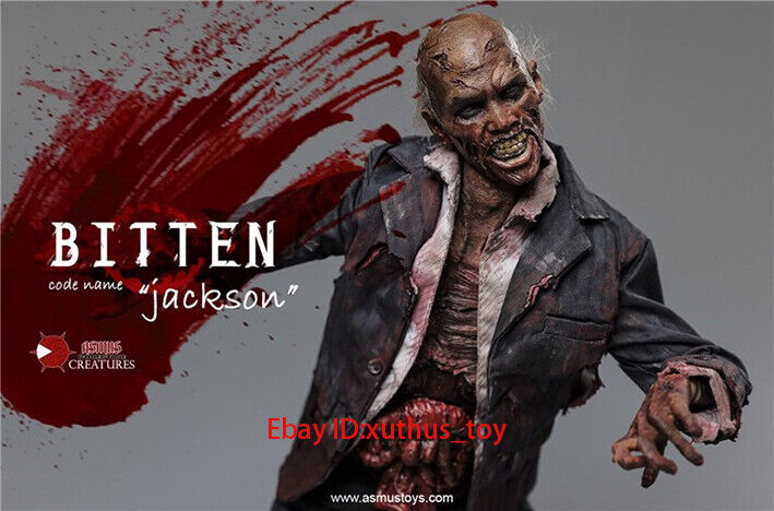 In Stock ASMUS TOYS BIT002A THE BITTEN SERIES: Zombie JACKSON 1/6 Action Figure