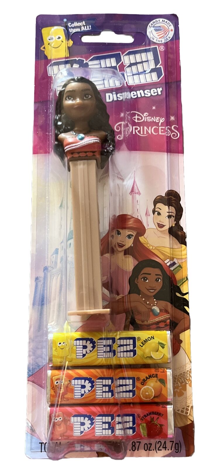 Disney Princess Moana Pez Candy Dispenser