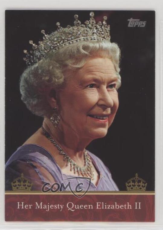 2011 Topps Royal Wedding Queen Elizabeth II Her Majesty #29 2ra