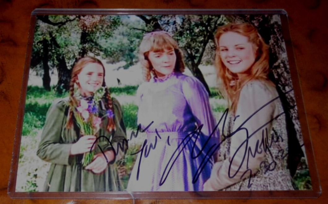 Alison Arngrim Nellie from Little House Prairie signed autographed 5x7 photo