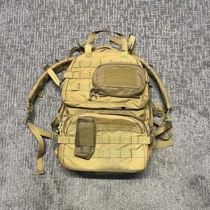 2012 LBT-1562A Coyote Brown Tactical Field Care Medical Backpack Jumpable USMC 